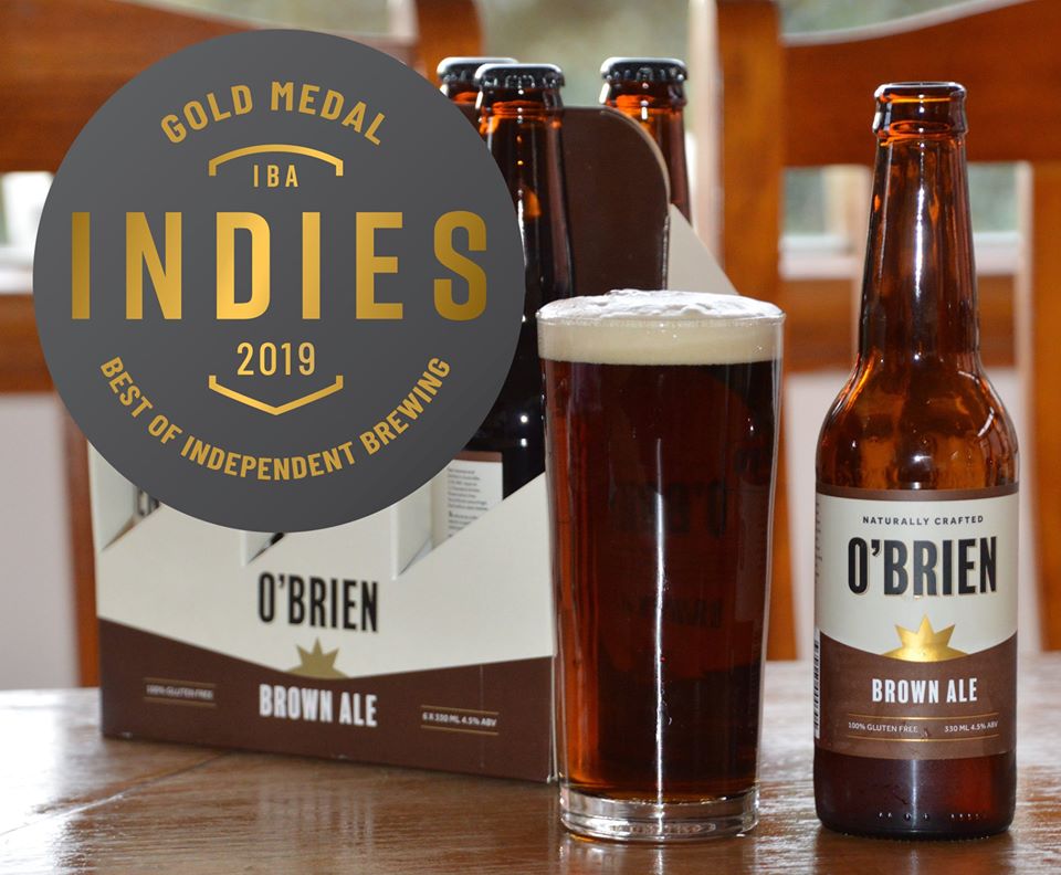 Another GOLD Medal to O’Brien Beer